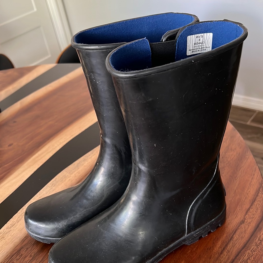 Sperry Top Sider Waterproof Rain Z Boot. Size 8 Like New